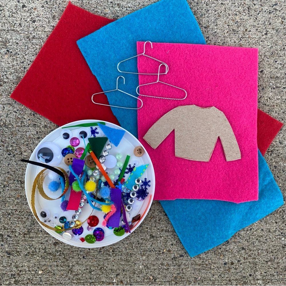 Ugly Sweater DIY Ornament Kit